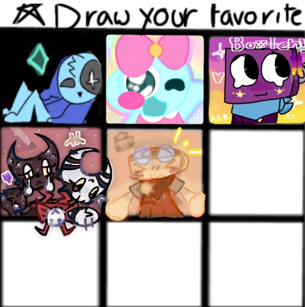 Draw your favorite toon collab