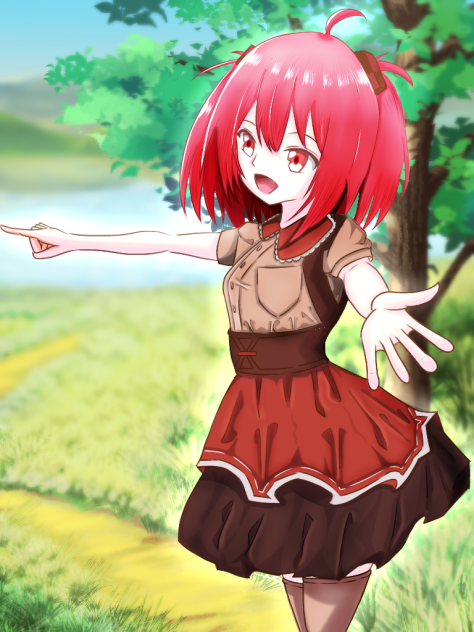 待ってたよっ！さ、アッチだよっ！