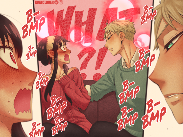 Loid and Yor kiss