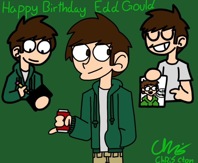 Happy birthday Edd Gould 2022