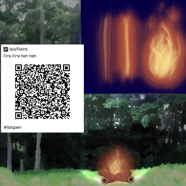 Fire Flame Brush