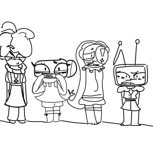 What did the mains see..