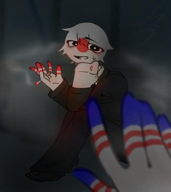 休憩中。