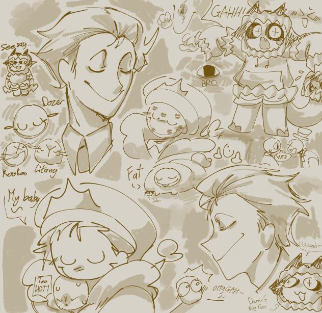 Grace doodles