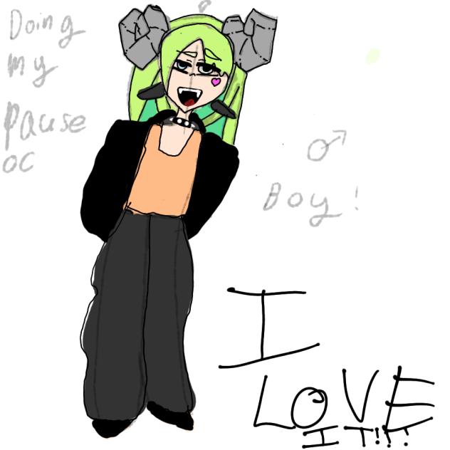 an oc a made from pause oc!!!