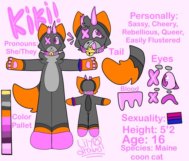 Kiki ref sheet