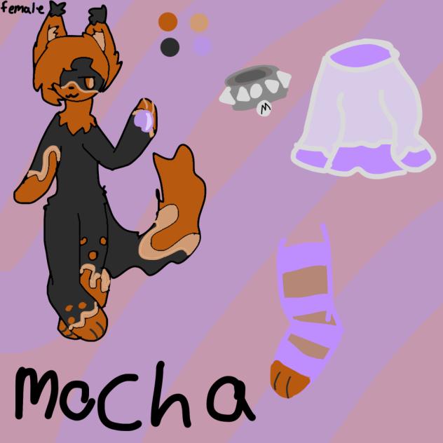 Mocha oc . Adoptable!