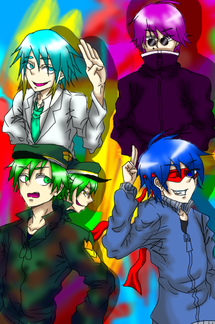 ハピツリ擬人化