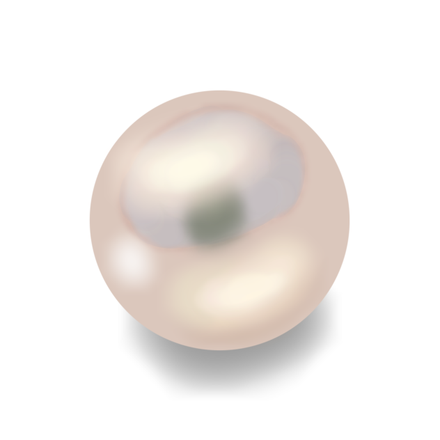 attempt to draw a realistic pearl
