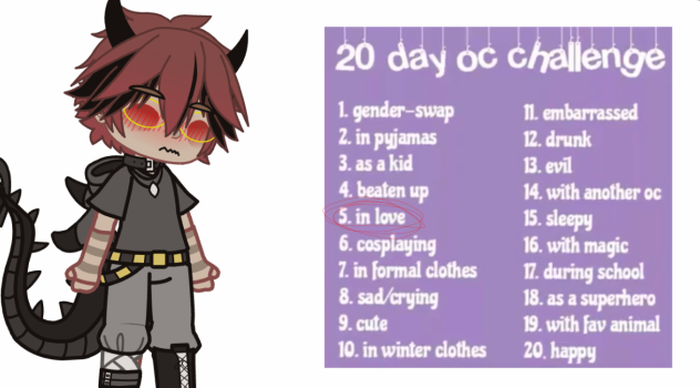 Day 5 oc challenge - ibisPaint