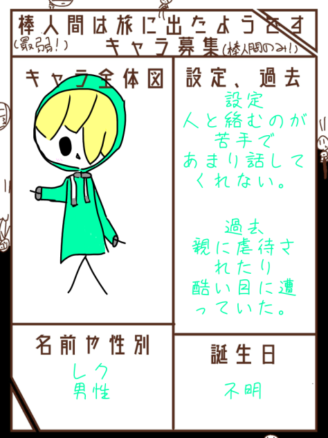 キャラ描いちゃ
