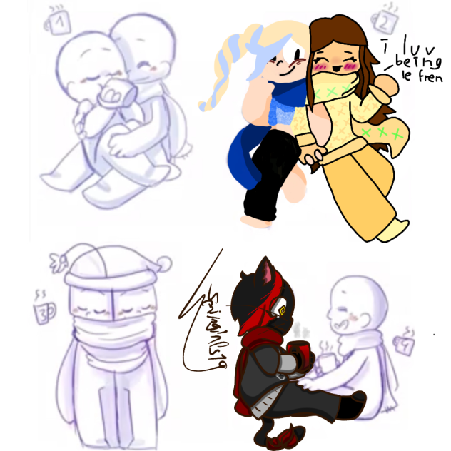 winter collab - ibisPaint