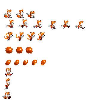 tails sprite sheet