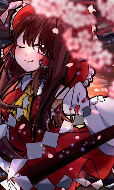 博霊の巫女は桜のように──