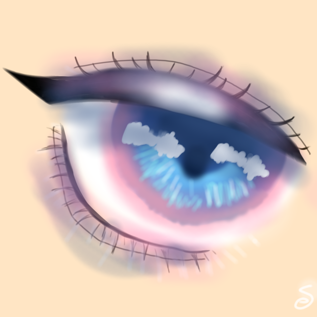 Blue eye