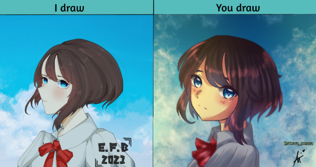 I draw you draw with @EFB_2021 collab
