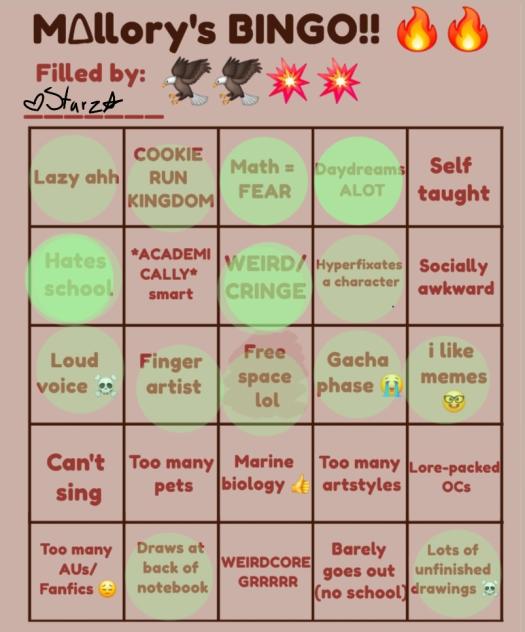 malory bingo