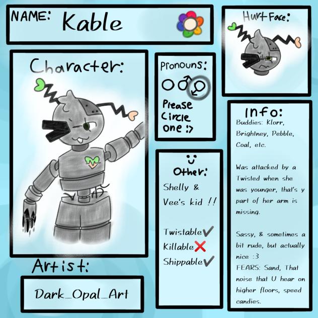 My Toon OC Kable !!