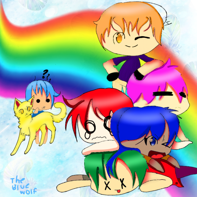 The Rainbow Round - ibisPaint