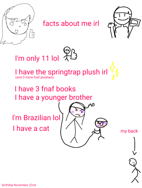 facts about me irl