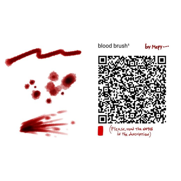 blood brush ibisPaint