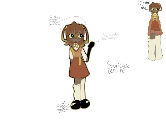 I humanised Suitcase because I can..