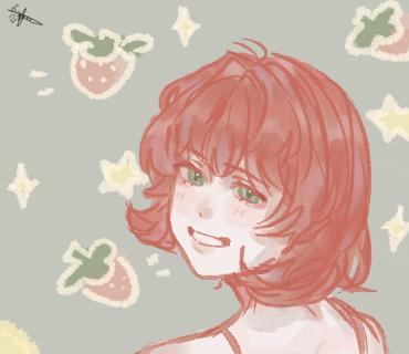 strawberry 🍓🍒 - ibisPaint