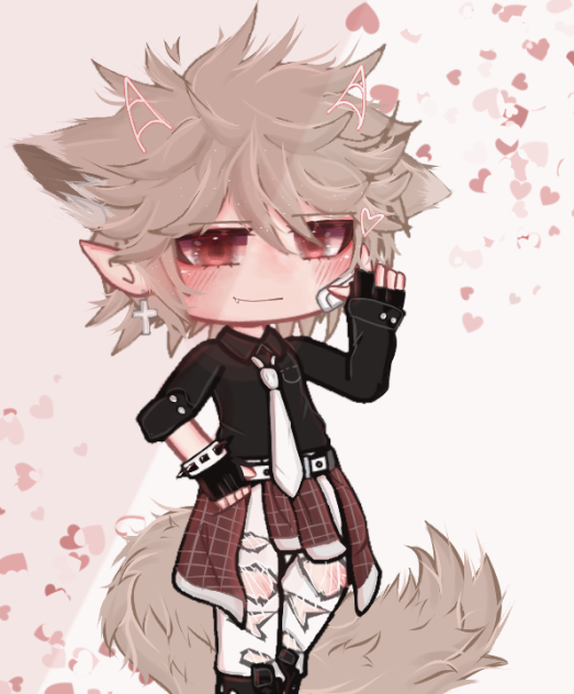 Gacha edit 🖤 wolf boy 🐺