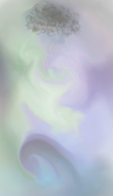 Lightning storm - ibisPaint