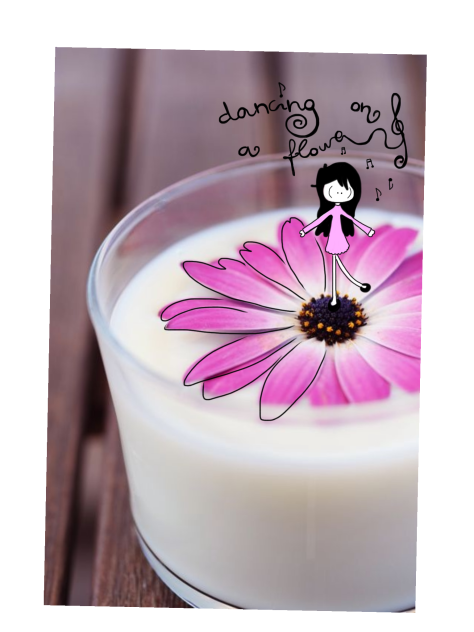 dancing on a flower