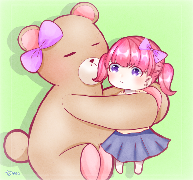 『おそろいだね』
