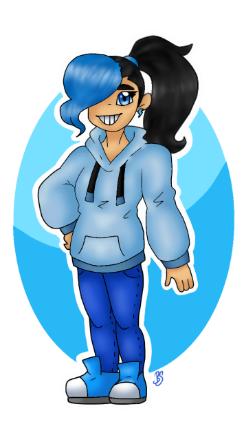 Speedpaint me IRL (BlueSpeed1403)