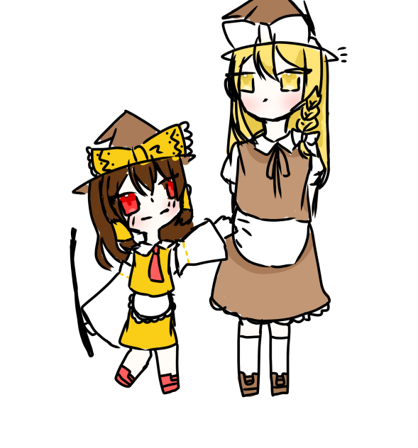 霊夢との子供と魔理沙