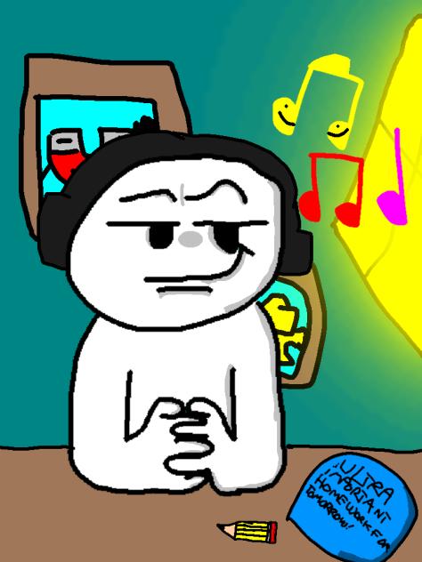 POV I hear my favourite music