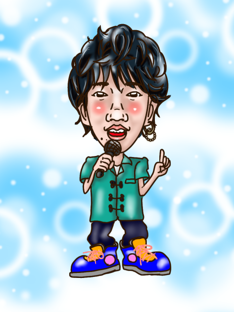 似顔絵　Rin音