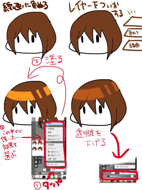 レイヤーの使い方的な講座※初心者向け