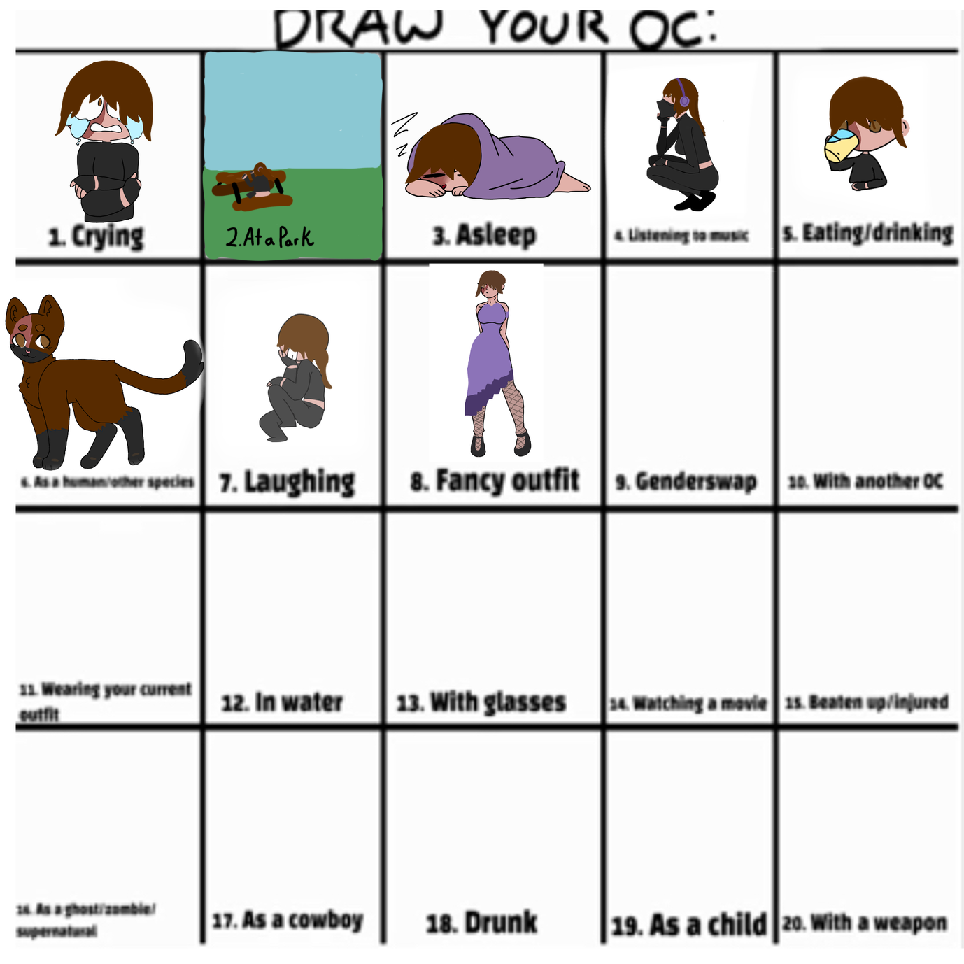 Day eight-Draw Your OC - ibisPaint