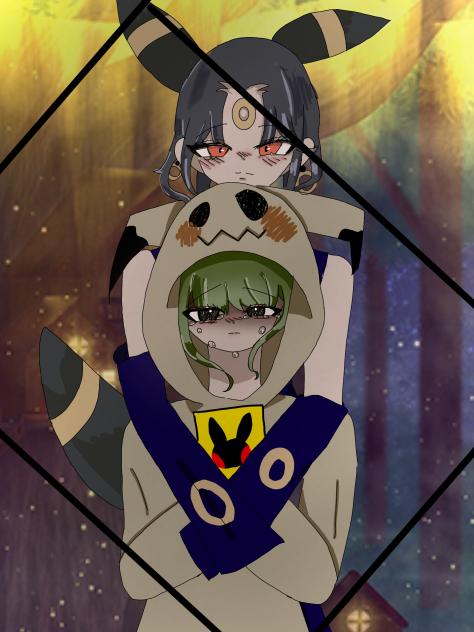 ミミッキュとブラッキー