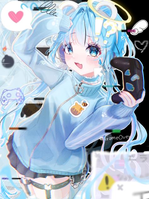 ꒰𑁬🩵ɢᴀᴍᴇ over 🩵໒꒱