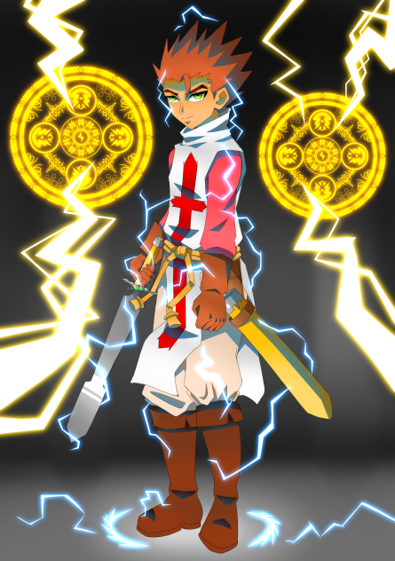 templario. ( magia de rayos ⛈️ )