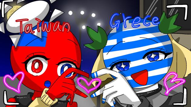 ツーショット！