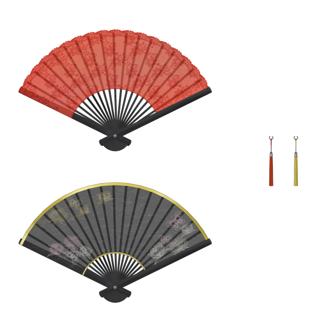 中華風扇子