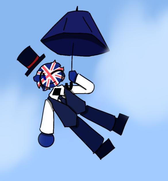 ☂️flying above london🎩