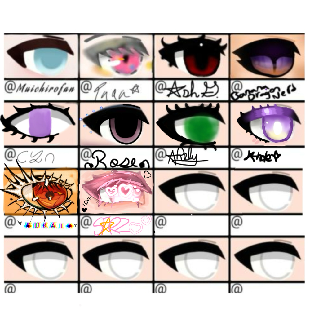 Another gatcha eye collab! - ibisPaint