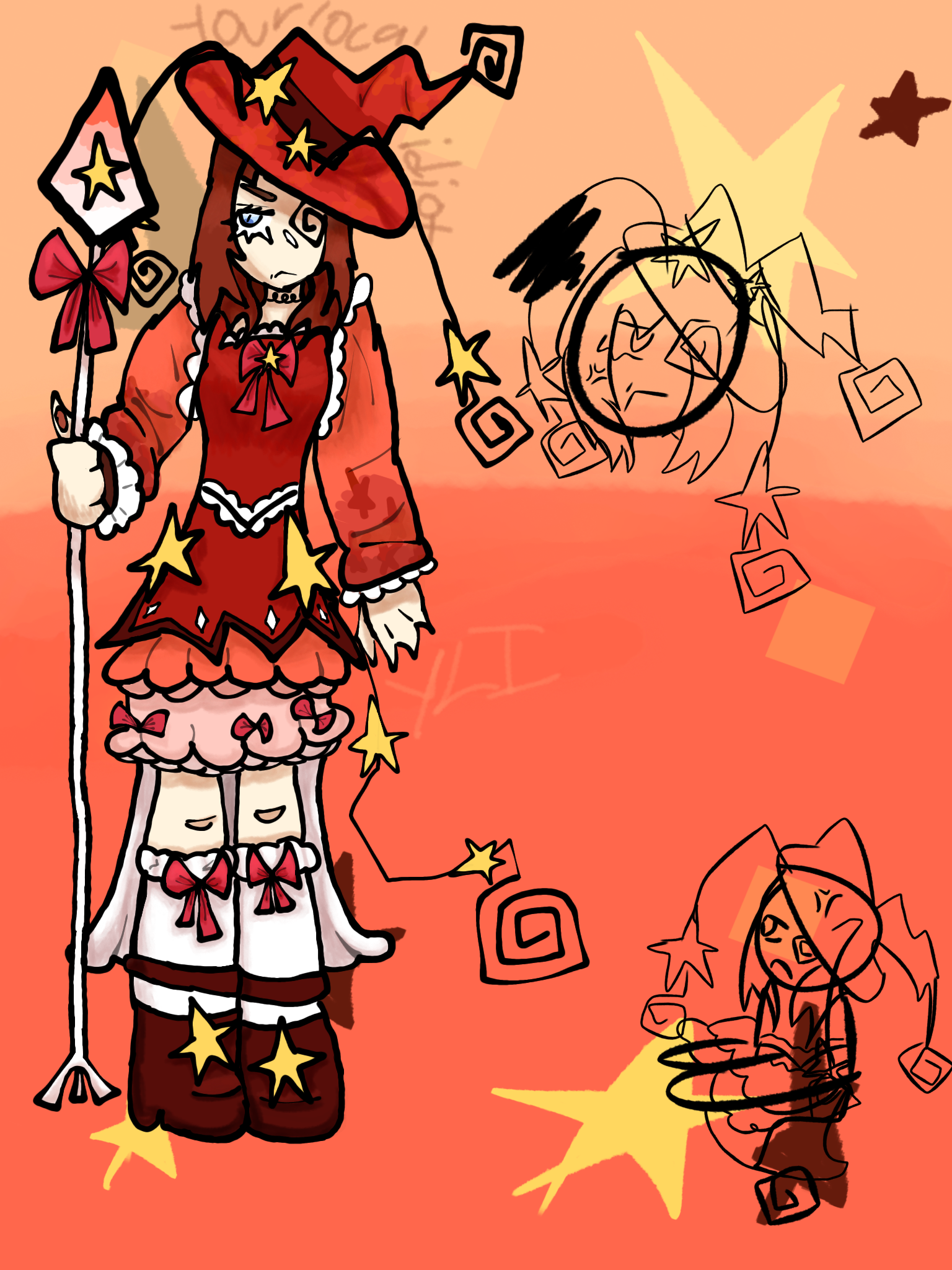 magical girl - ibisPaint