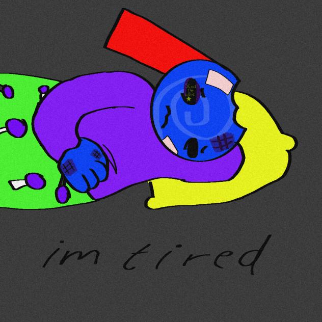 Loli’s tired✌️😔