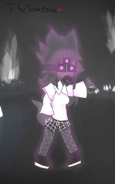 My roblox character as a night crawler!