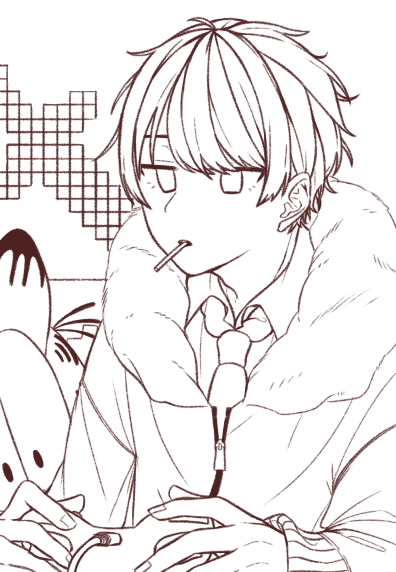 ショッピ君 線画