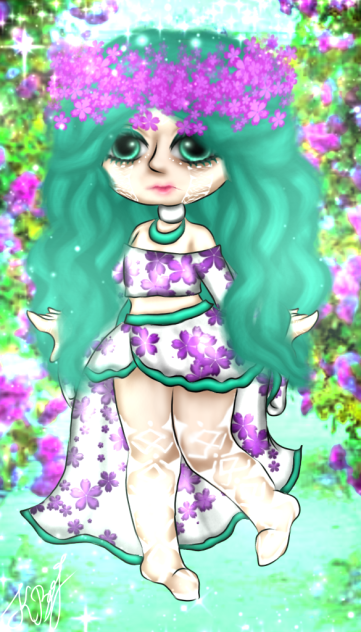 Mavka is a forest princess 🌿🪻