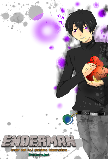 エンダーマン擬人化